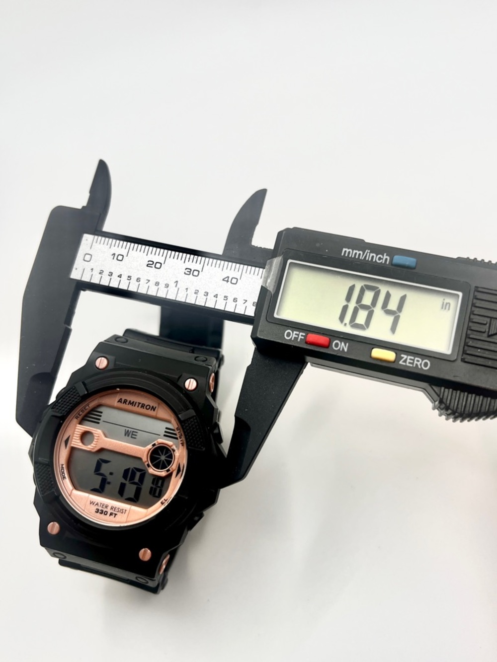 Armitron Womens Watch Digital Black Pink Pro Sports - Picture 7 of 10